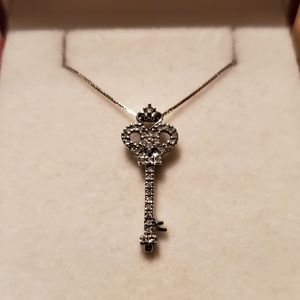 Diamond Charm with Chain